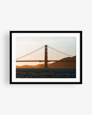 Golden Gate Bridge Silhouette Sunset II