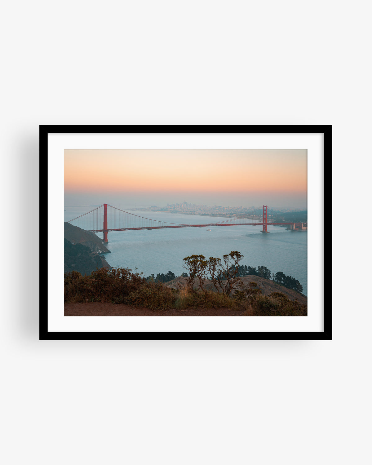 Golden Gate Bridge San Francisco Skyline