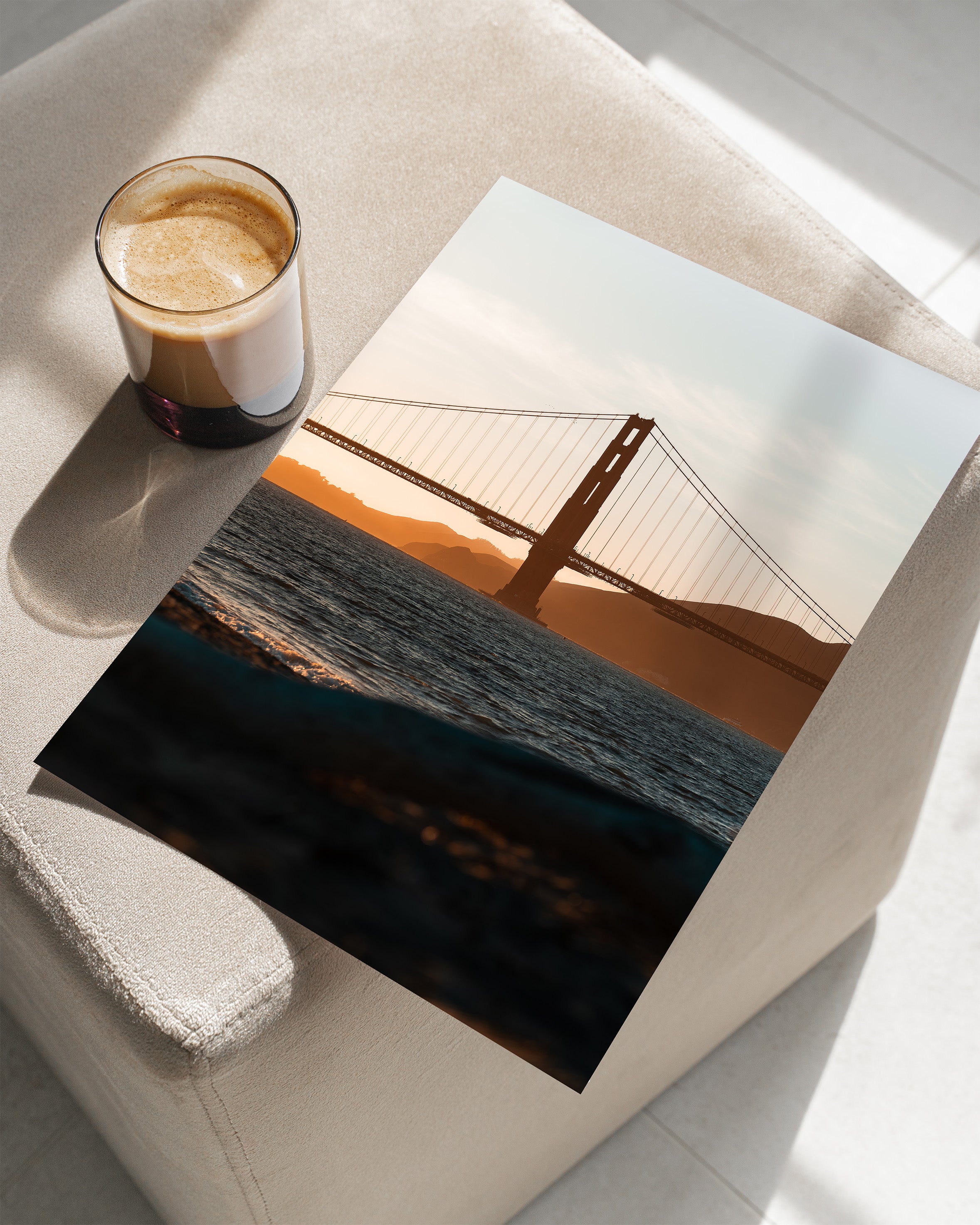 Golden Gate Bridge Silhouette Sunset