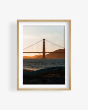 Golden Gate Bridge Silhouette Sunset