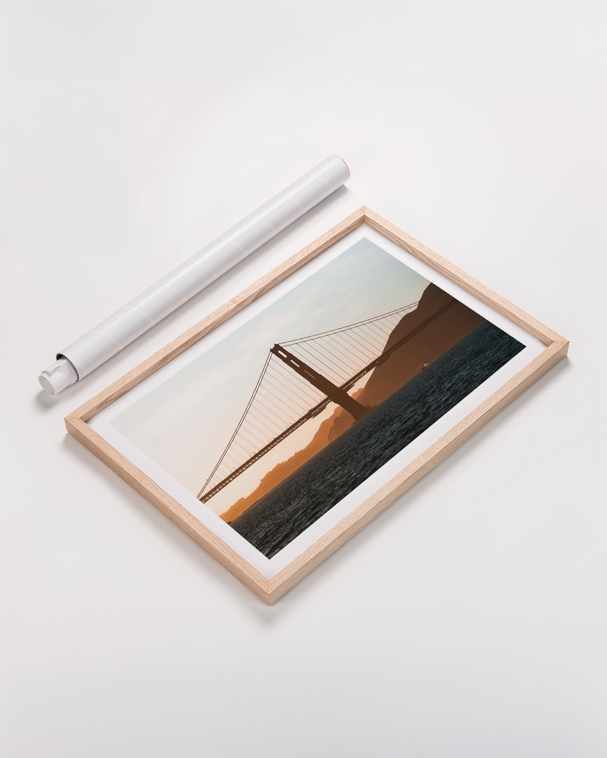 Golden Gate Bridge Silhouette Sunset II