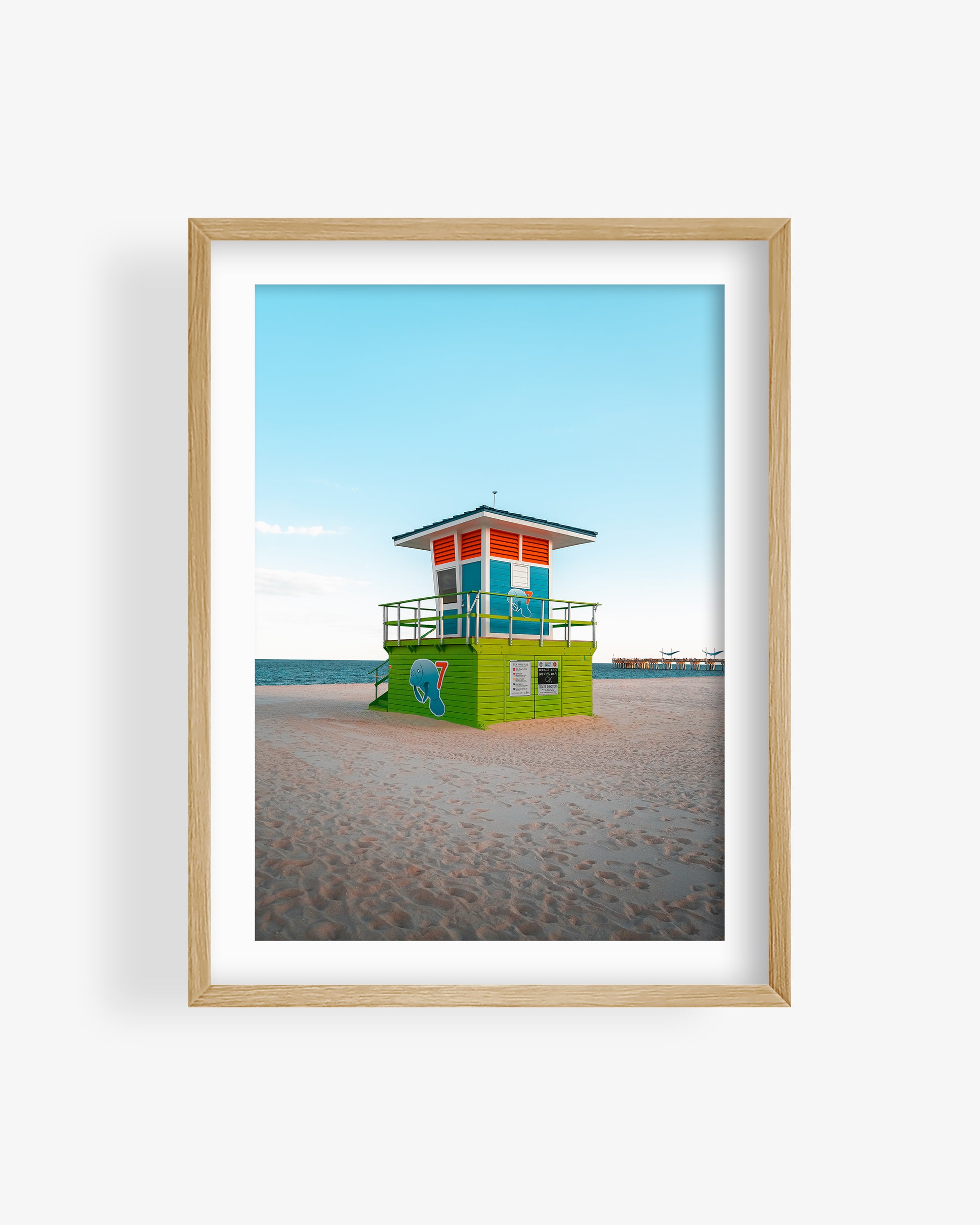 Lifeguard Tower Pompano Beach Blue Hour