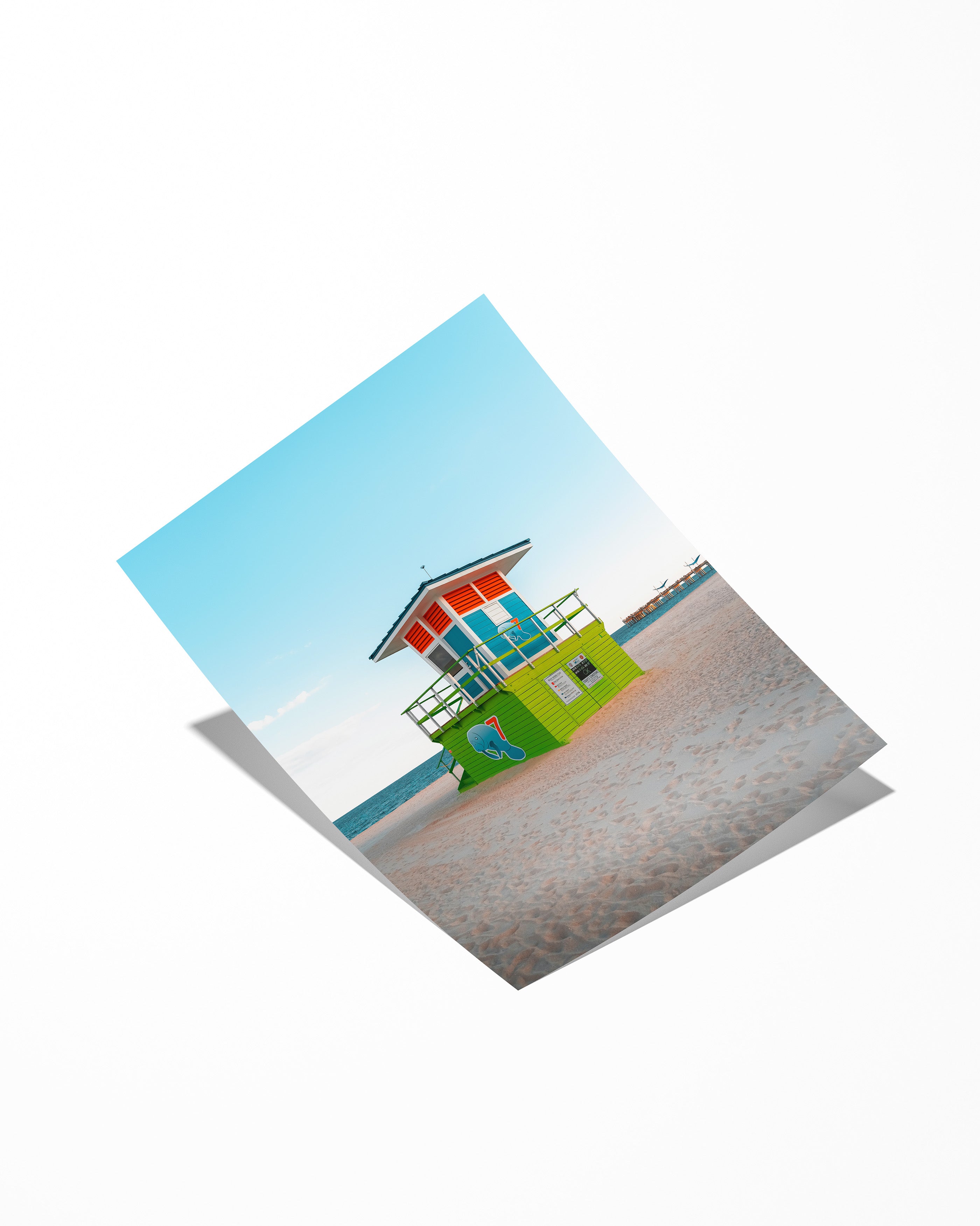 Lifeguard Tower Pompano Beach Blue Hour