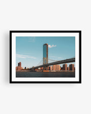 Manhattan Bridge New York City Skyline II