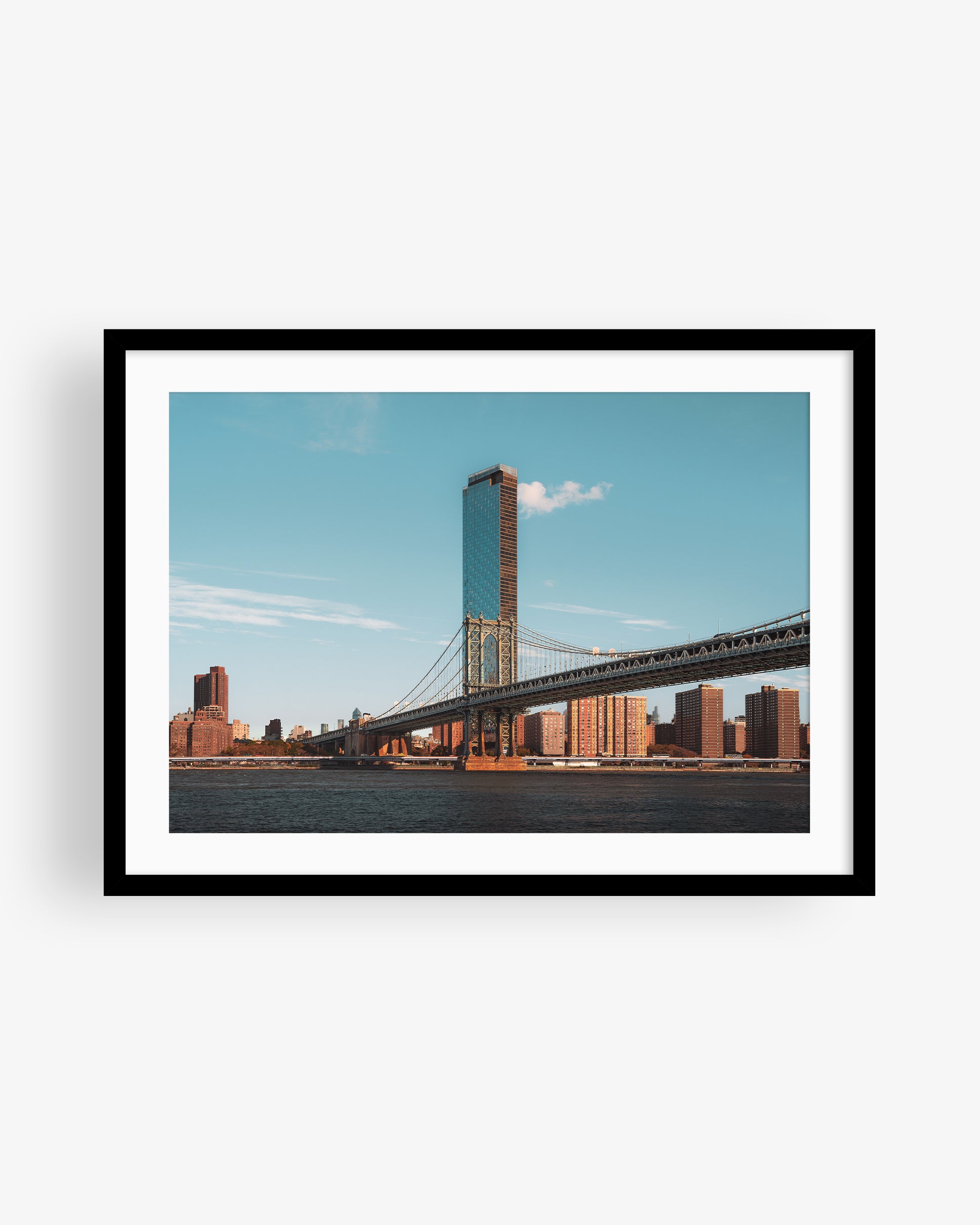 Manhattan Bridge New York City Skyline II