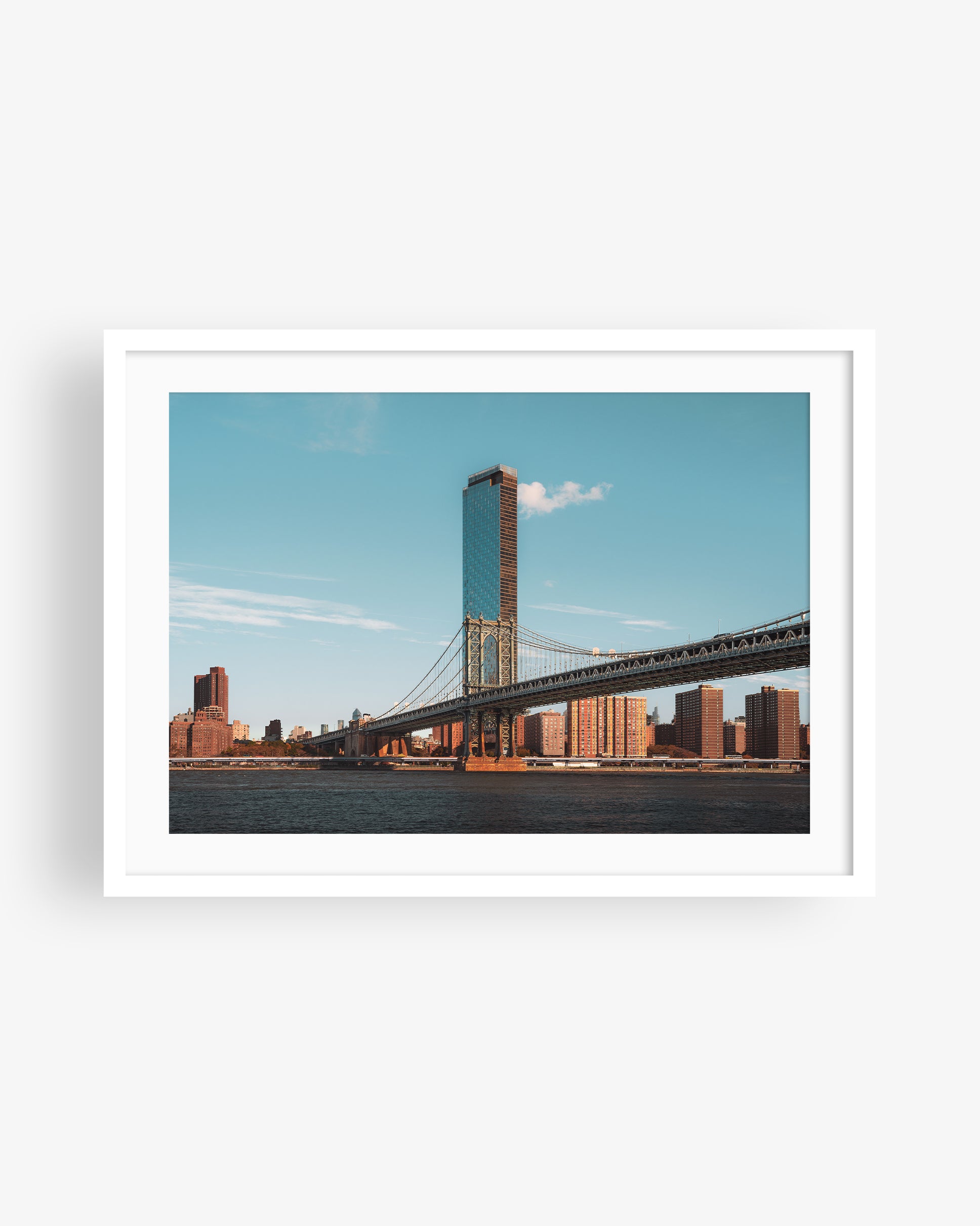 Manhattan Bridge New York City Skyline II