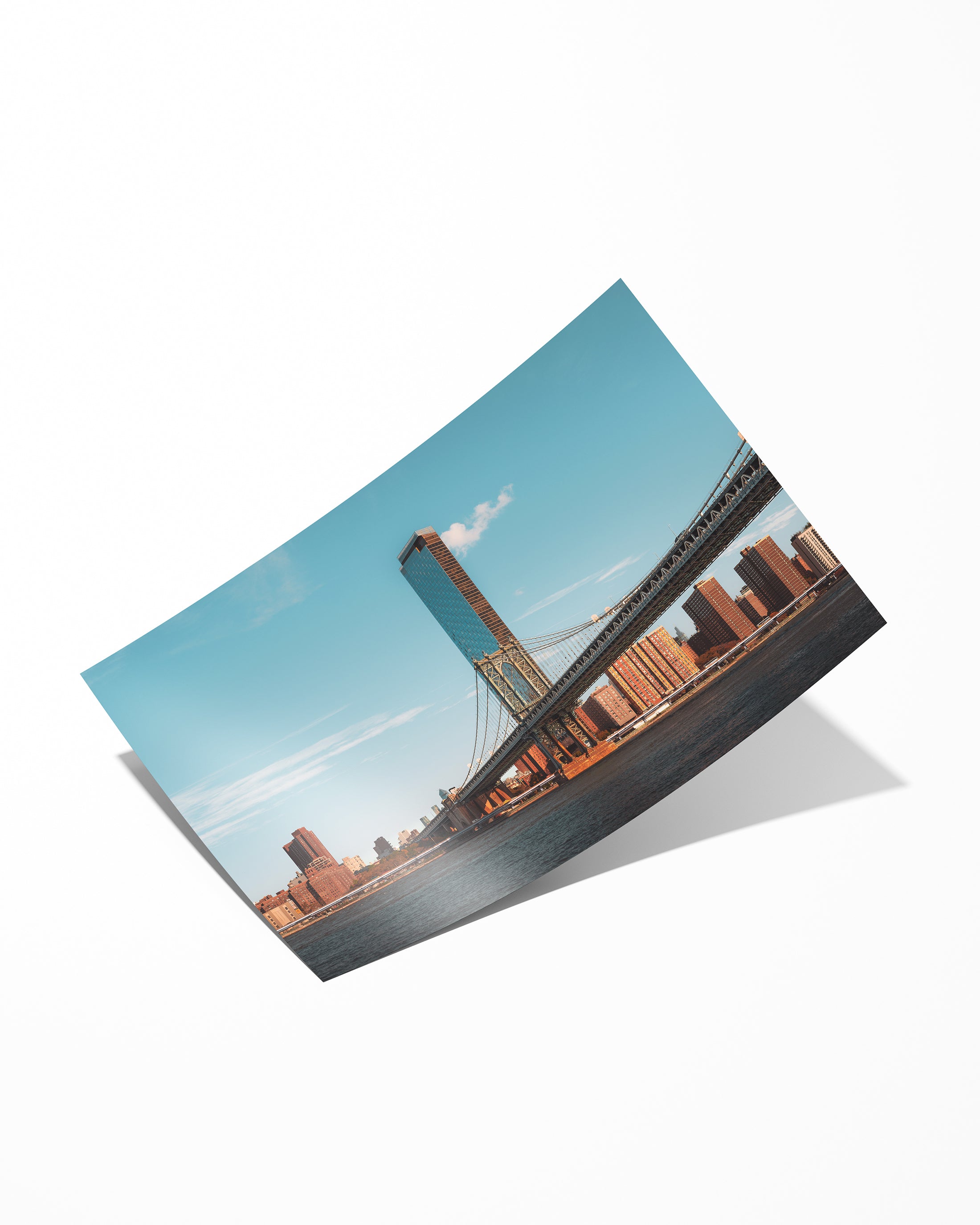 Manhattan Bridge New York City Skyline II