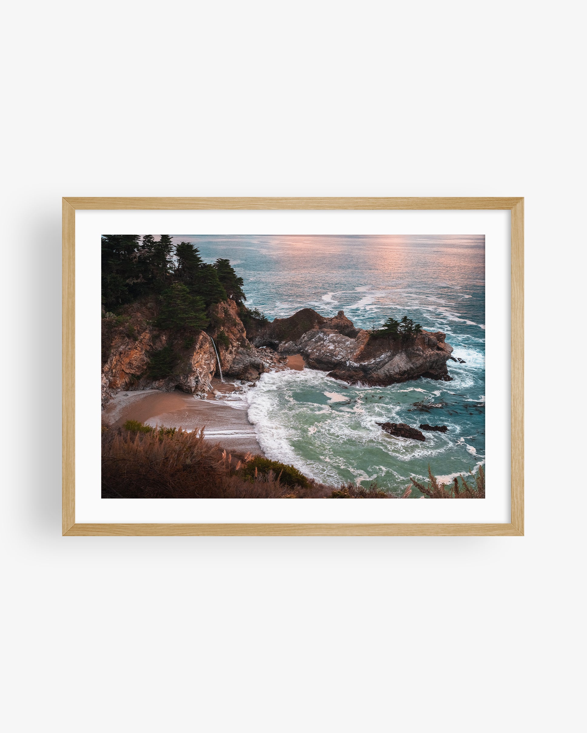 McWay Falls Waterfall in Big Sur