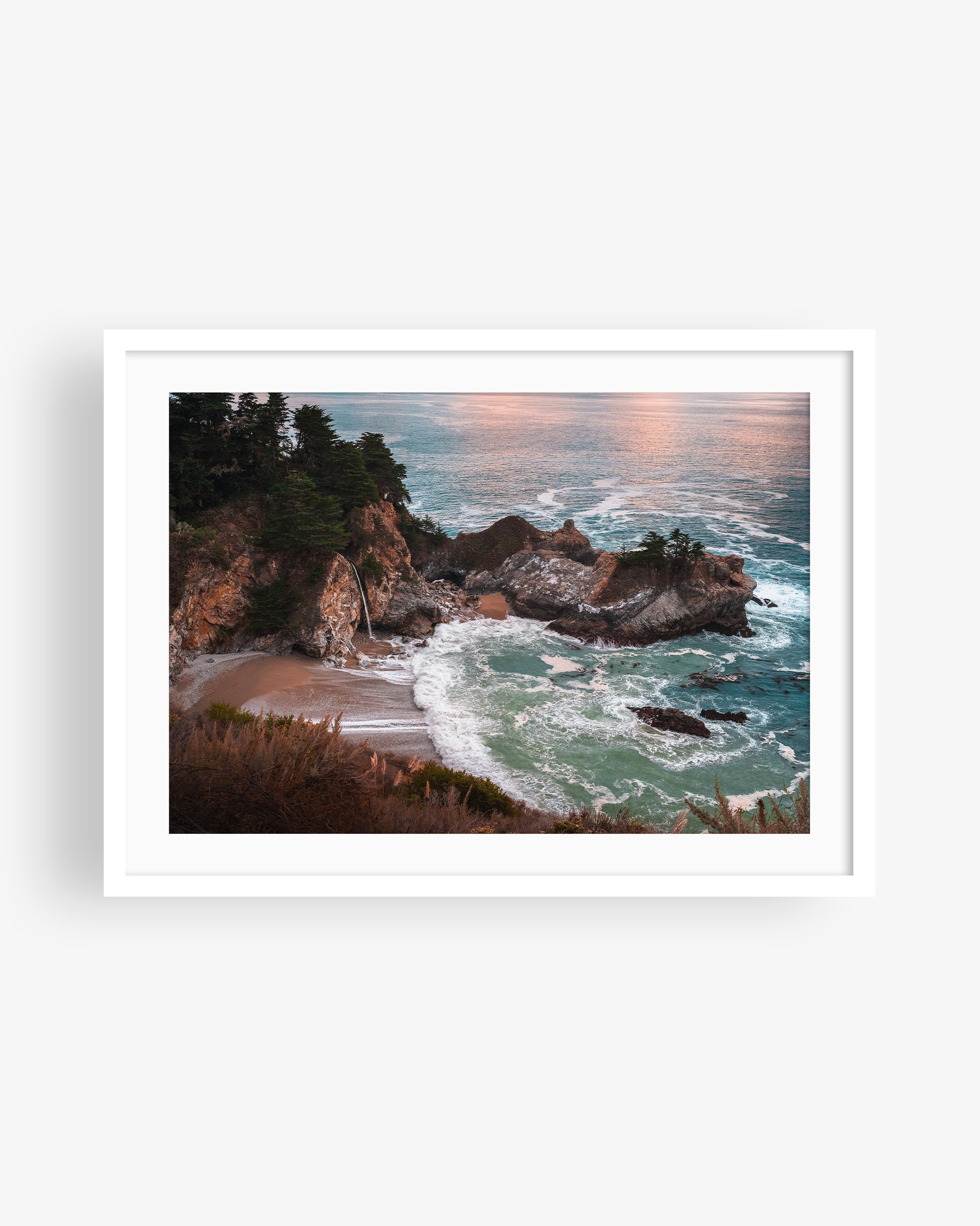 McWay Falls Waterfall in Big Sur