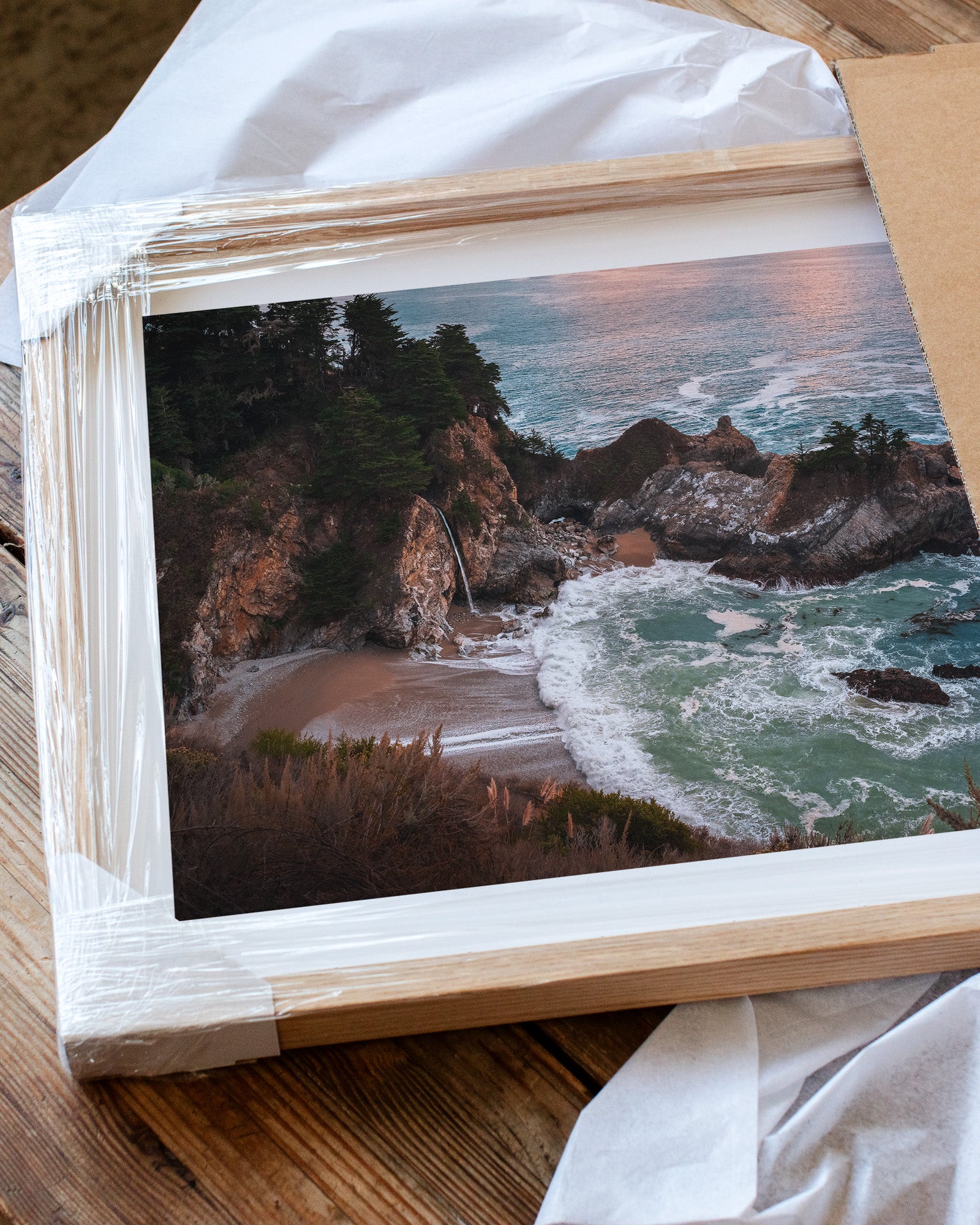 McWay Falls Waterfall in Big Sur