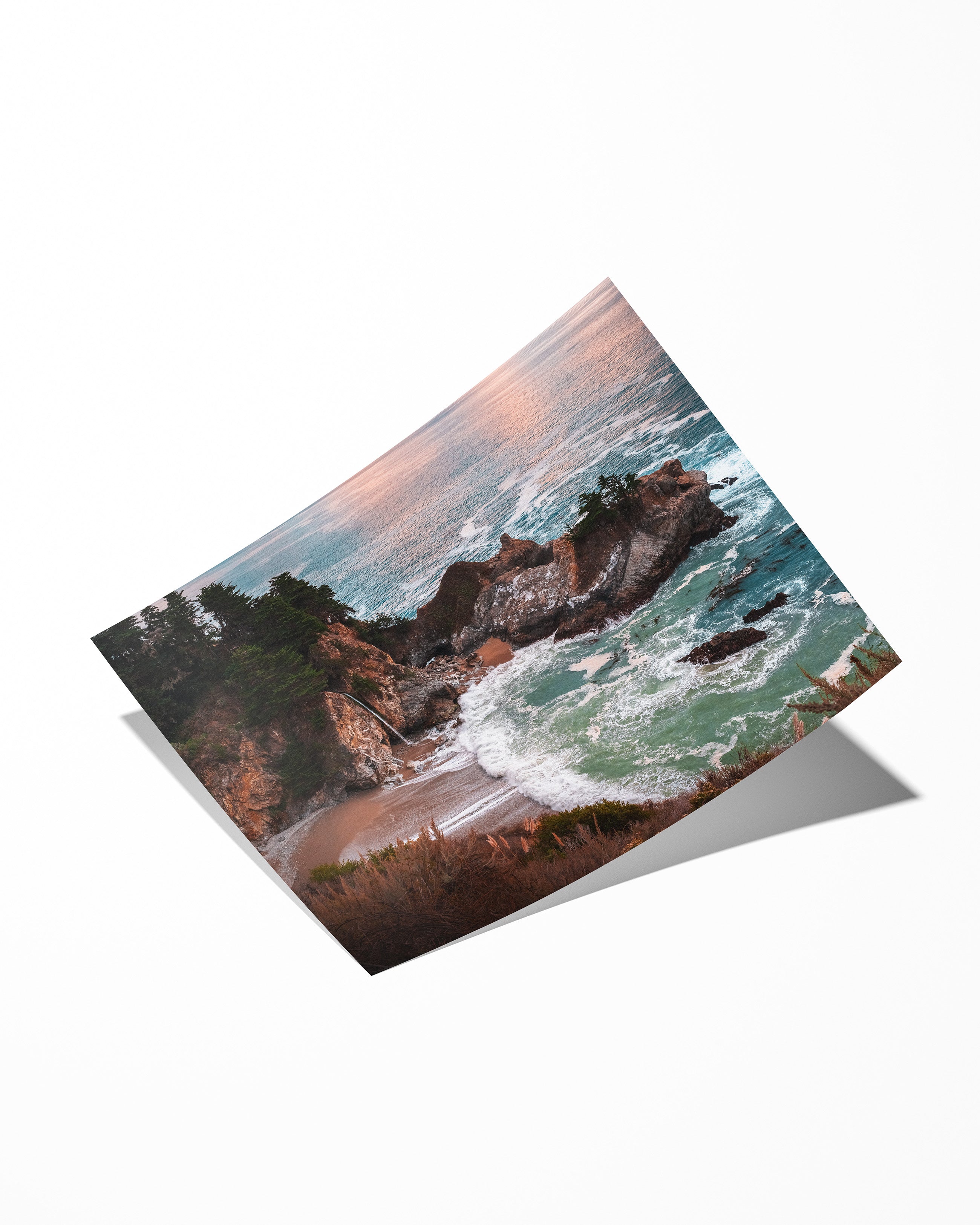 McWay Falls Waterfall in Big Sur