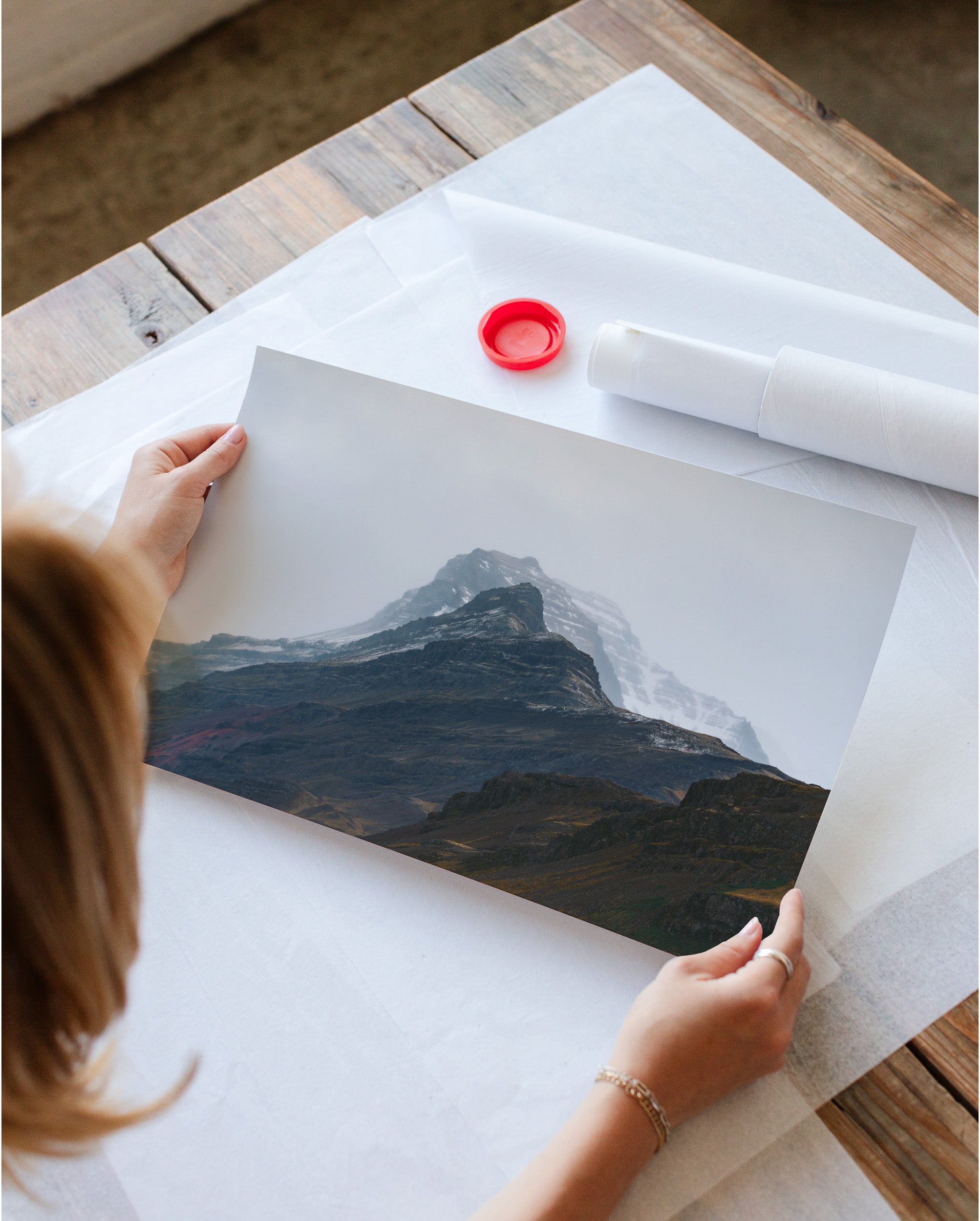 Mountain Layers in Iceland II