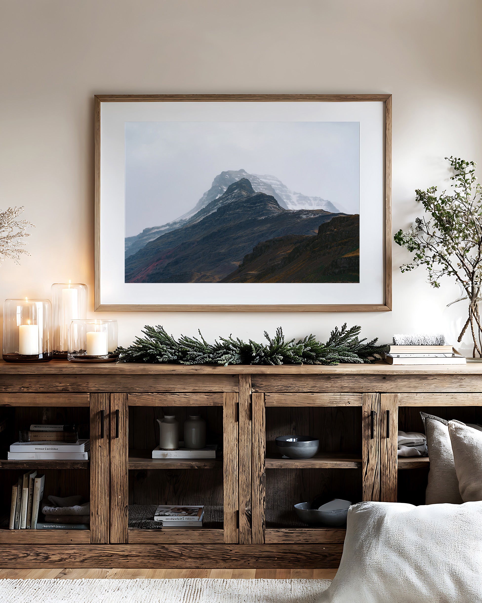 Mountain Layers in Iceland II