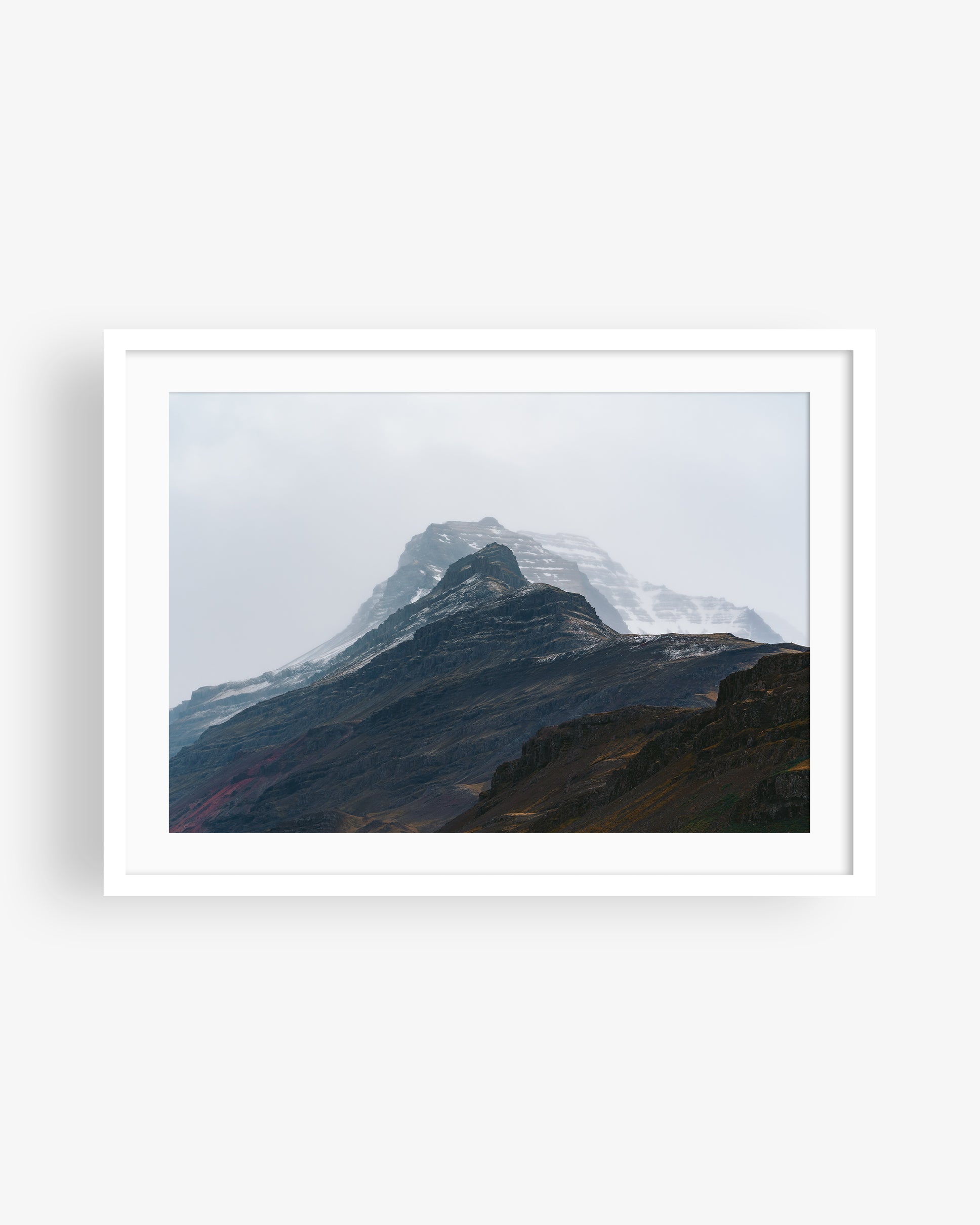 Mountain Layers in Iceland II