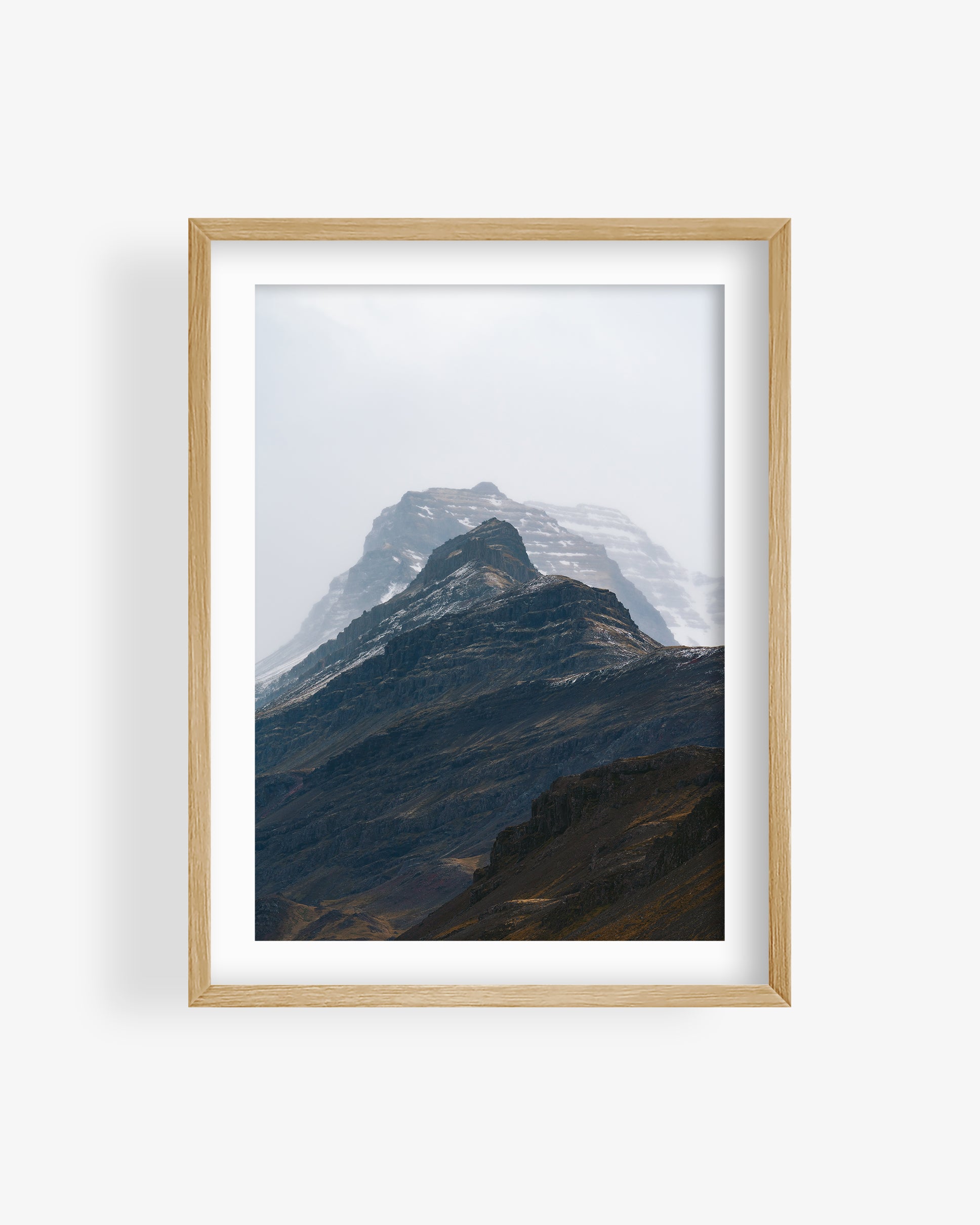 Mountain Layers in Iceland