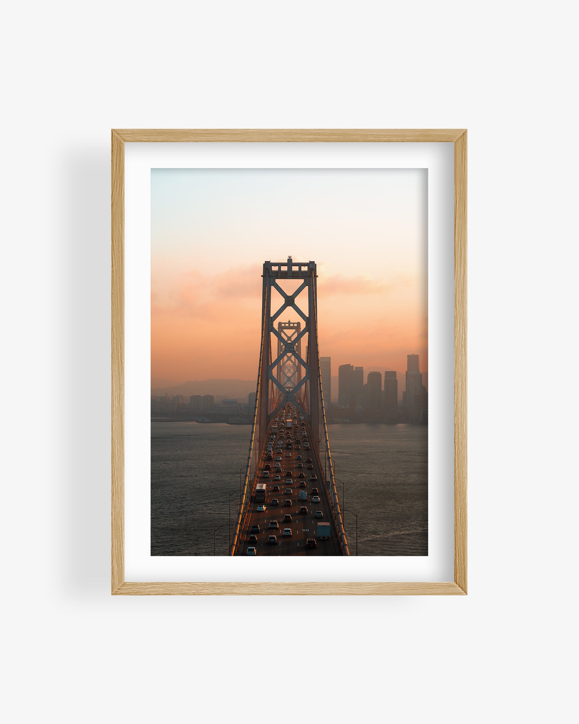 Oakland Bay Bridge Sunset