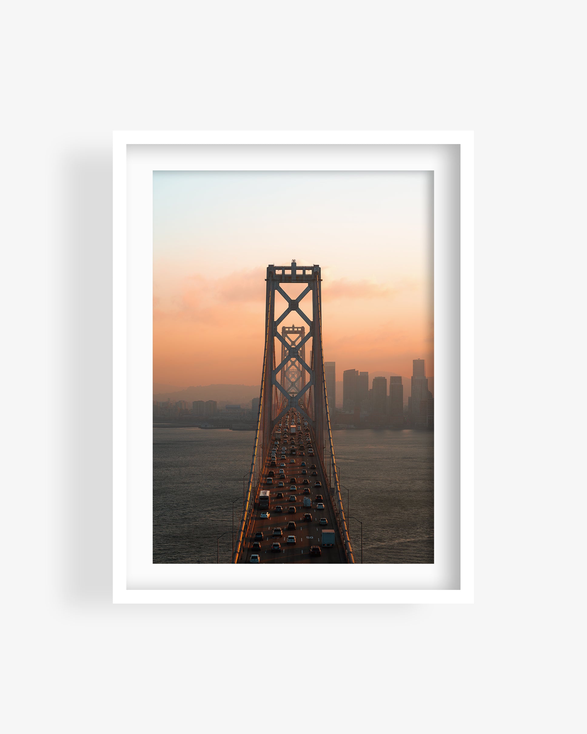 Oakland Bay Bridge Sunset