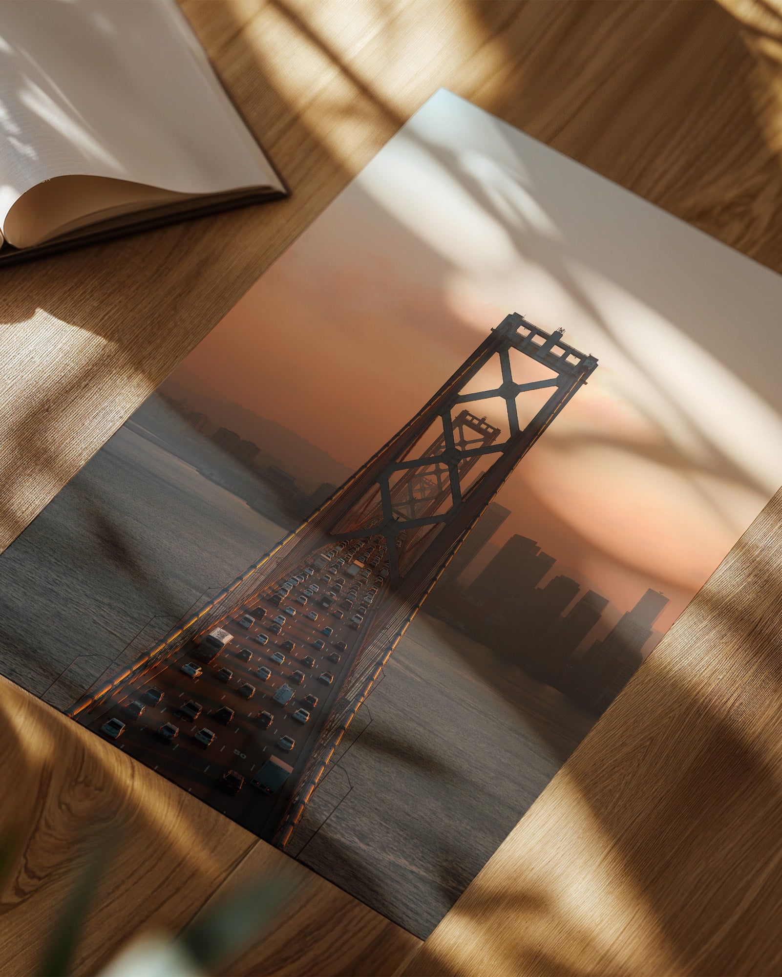 Oakland Bay Bridge Sunset