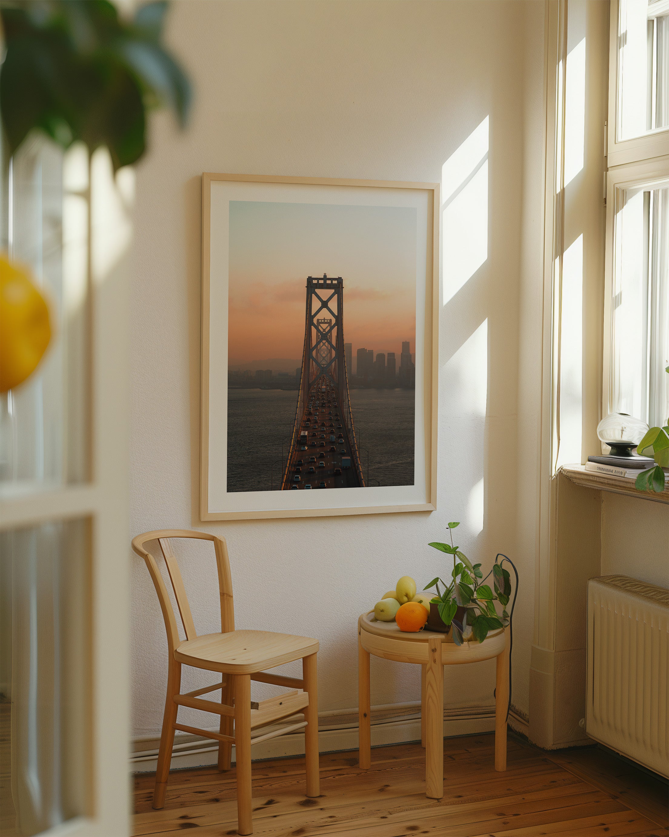 Oakland Bay Bridge Sunset