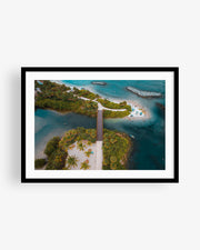 Peanut Island in Palm Beach Aerial II
