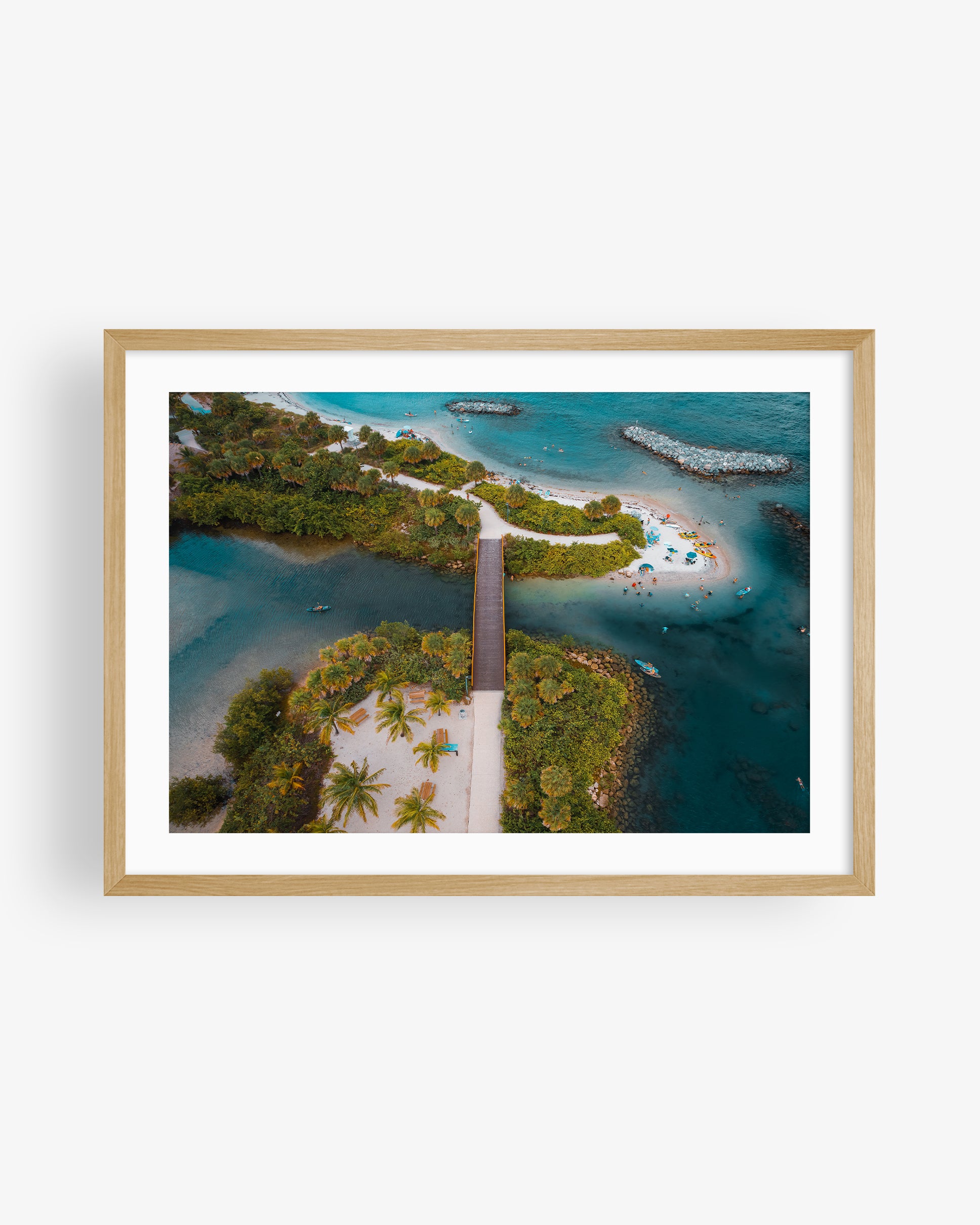 Peanut Island in Palm Beach Aerial II