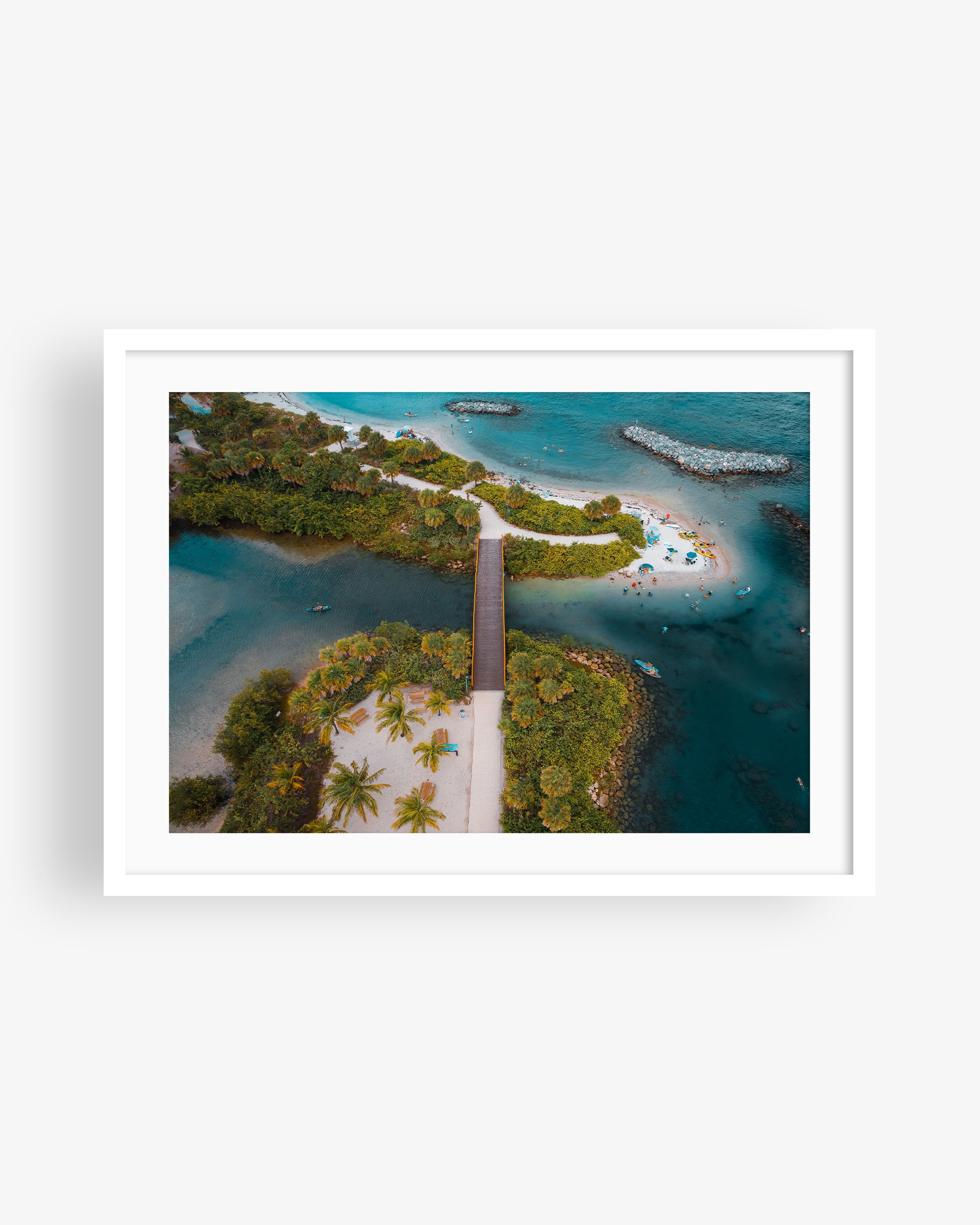 Peanut Island in Palm Beach Aerial II