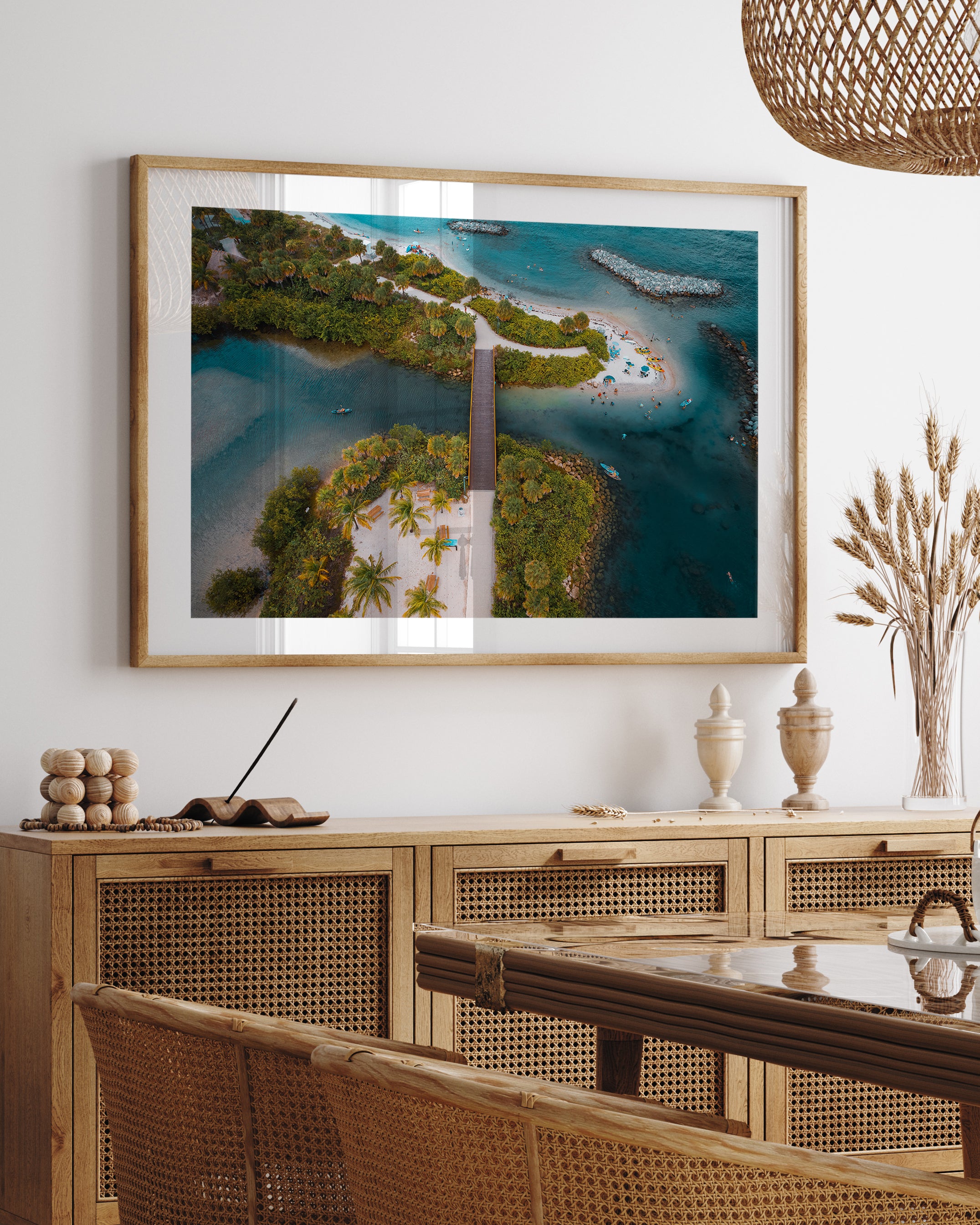 Peanut Island in Palm Beach Aerial II