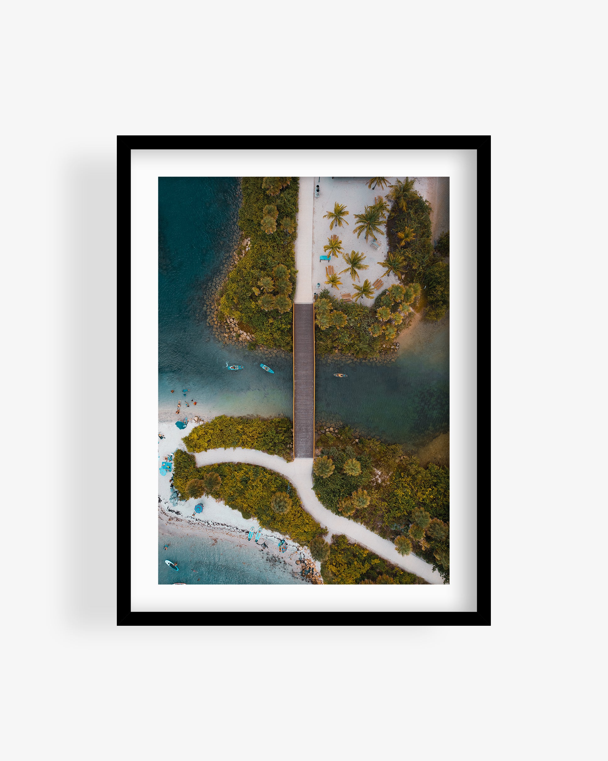 Peanut Island in Palm Beach Aerial