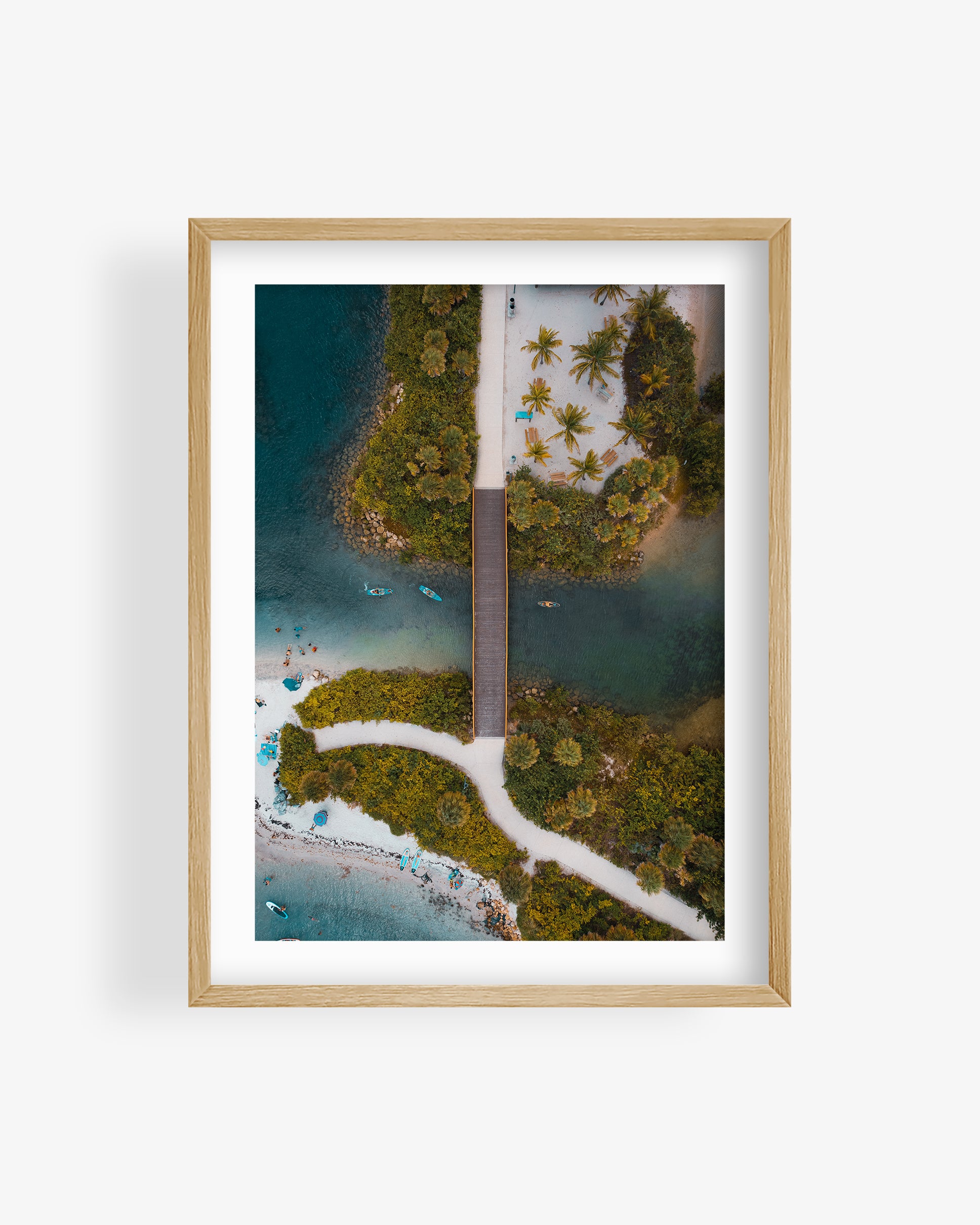 Peanut Island in Palm Beach Aerial