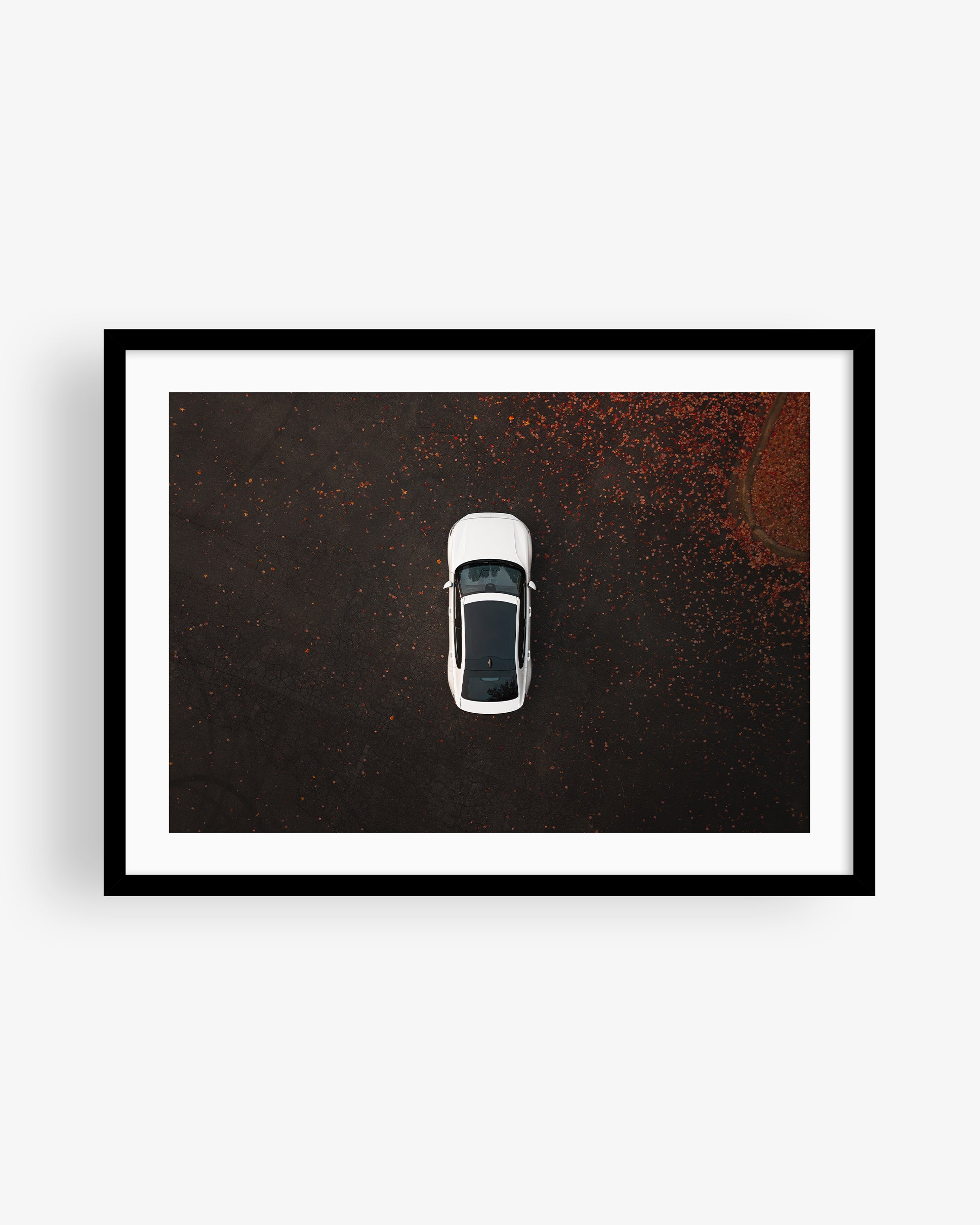 Polestar 2 White Car Aerial II