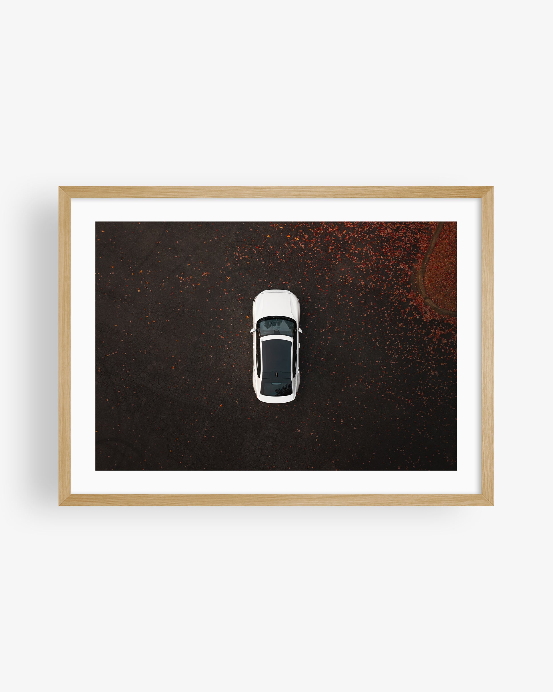 Polestar 2 White Car Aerial II