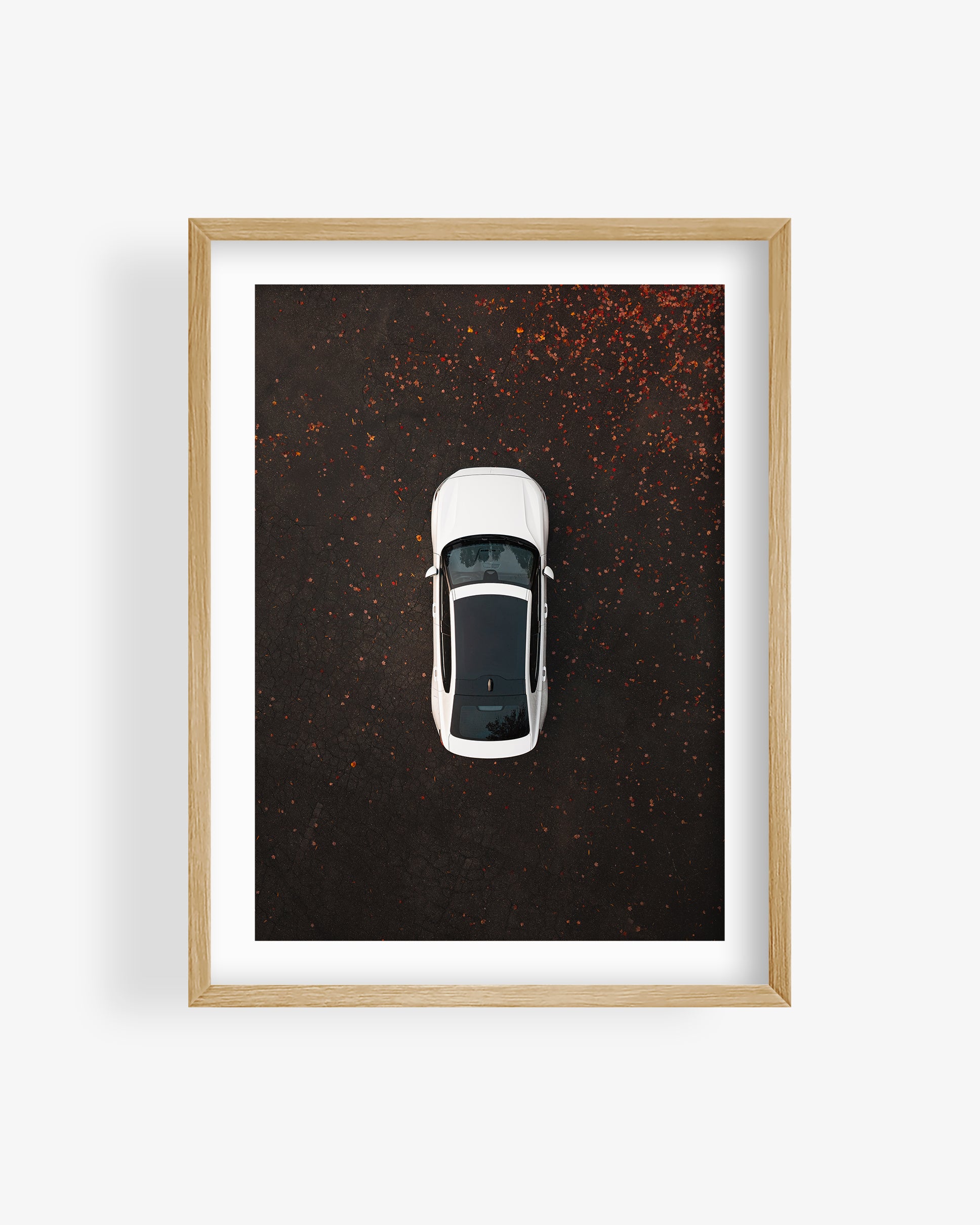 Polestar 2 White Car Aerial