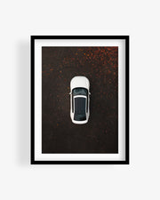 Polestar 2 White Car Aerial