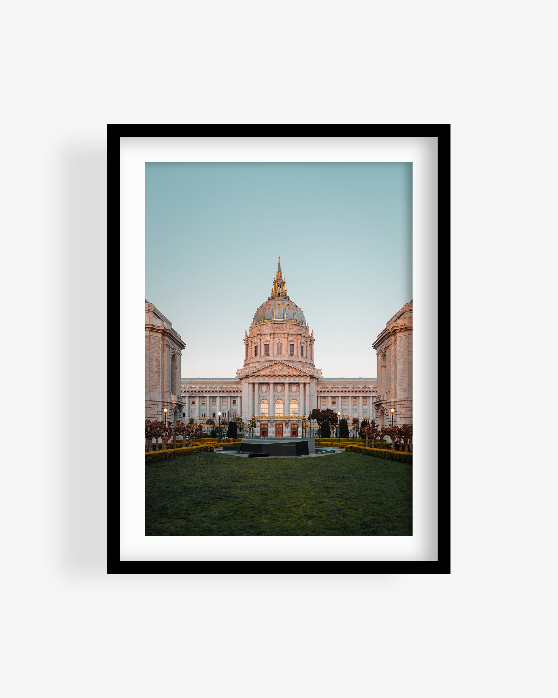 San Francisco City Hall Sunset