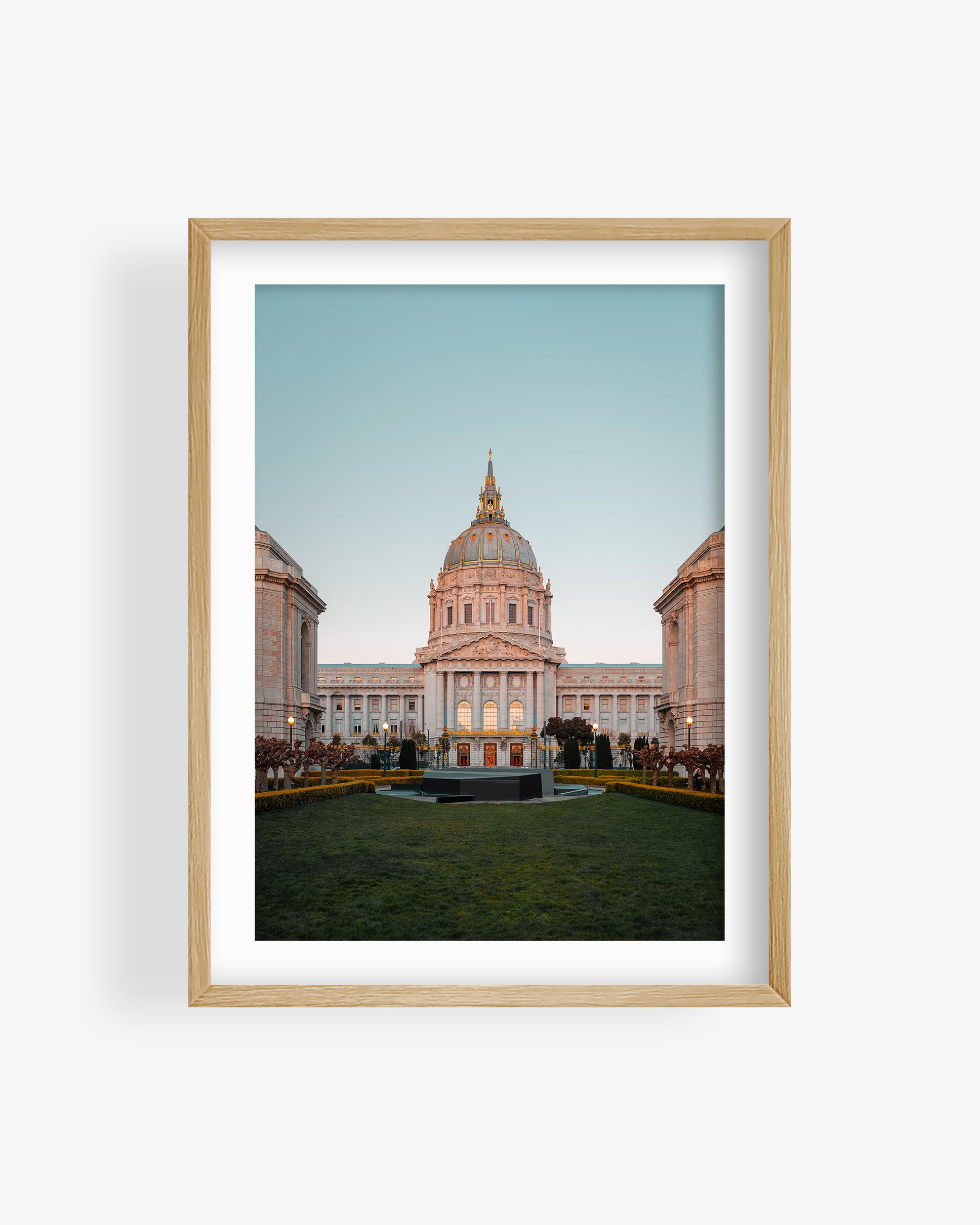San Francisco City Hall Sunset