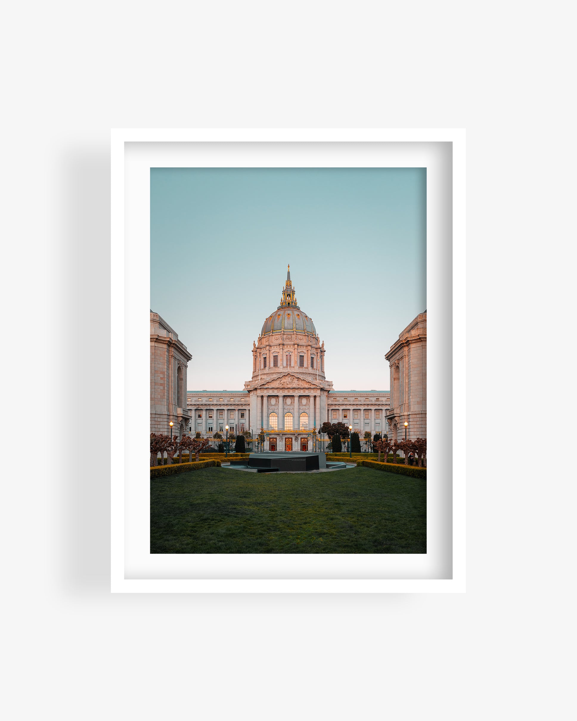 San Francisco City Hall Sunset