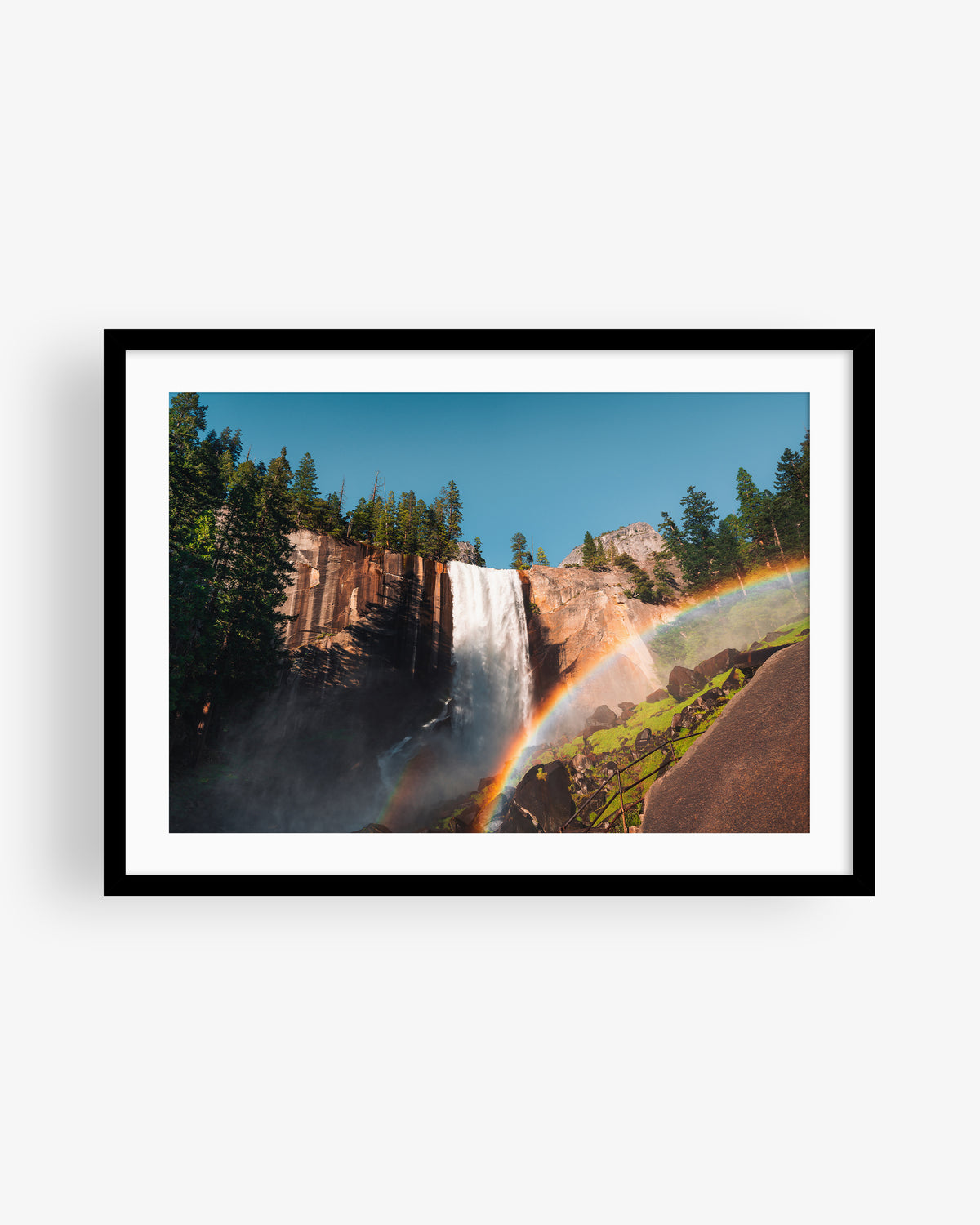 Vernal Falls Rainbow in Yosemite