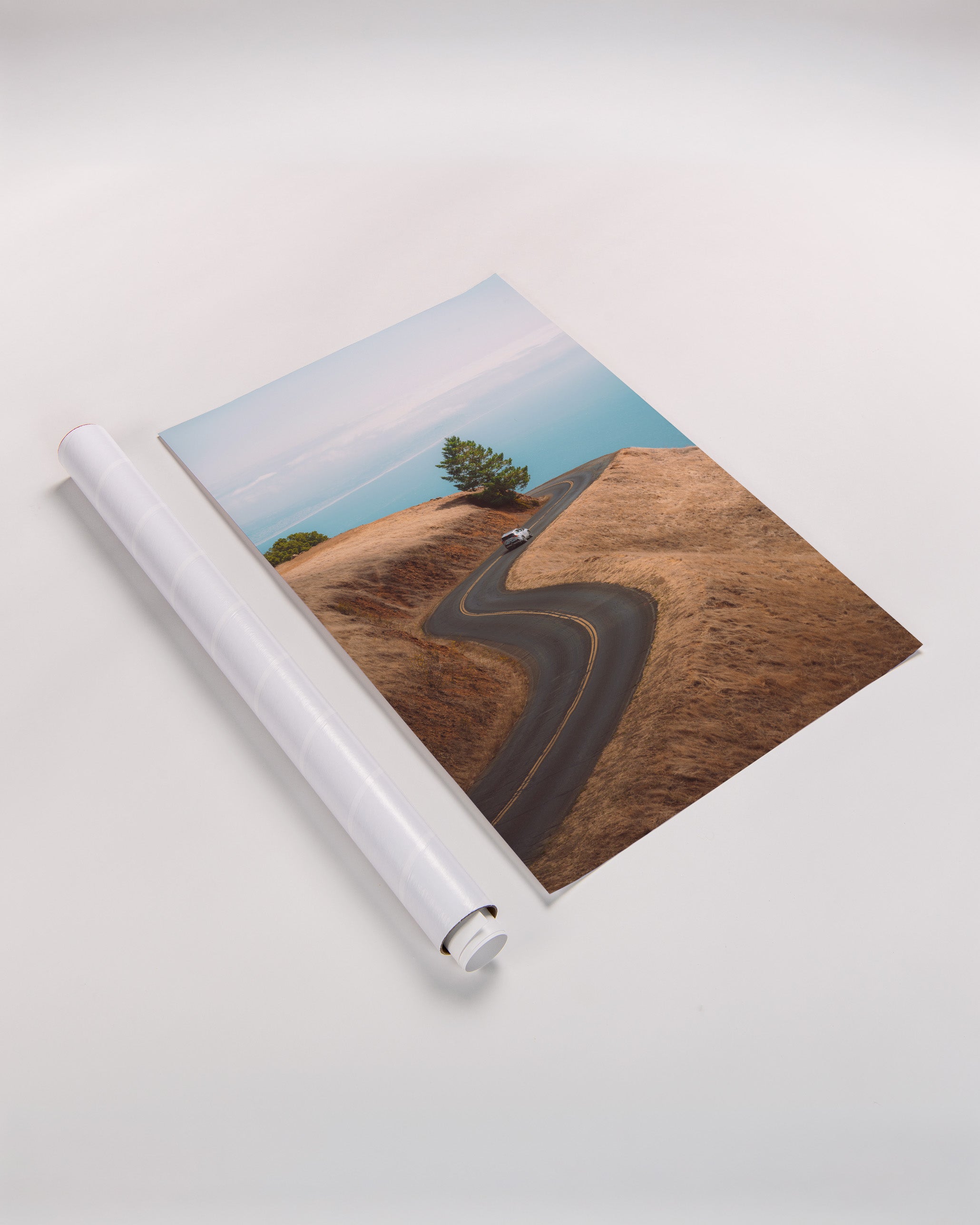 Mount Tamalpais Winding Coastal Road