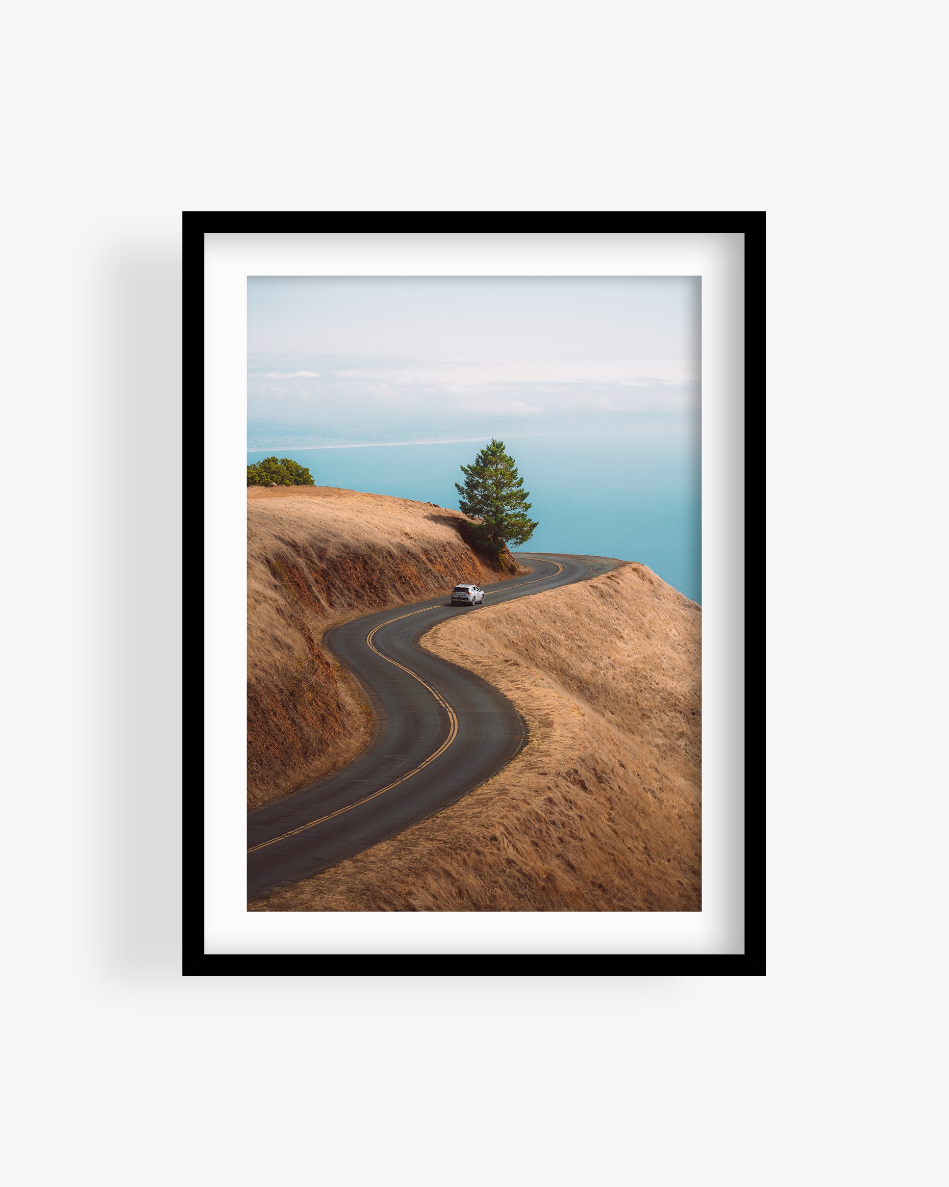 Mount Tamalpais Winding Coastal Road