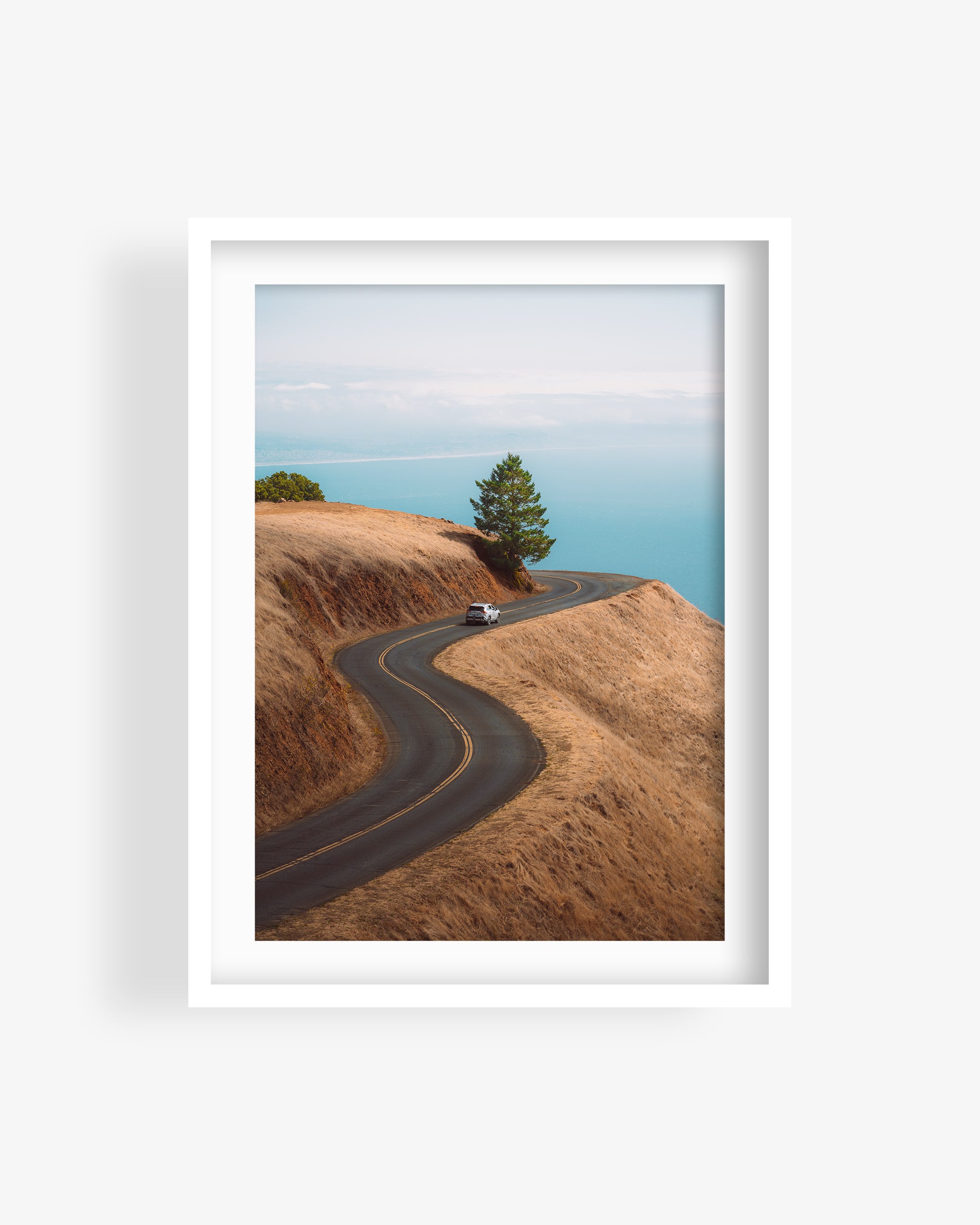 Mount Tamalpais Winding Coastal Road