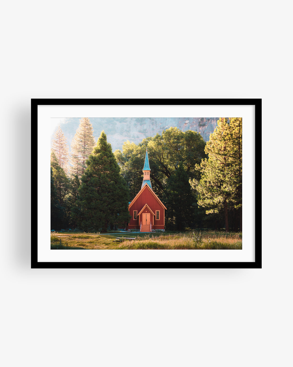 Yosemite Valley Chapel Sunrise